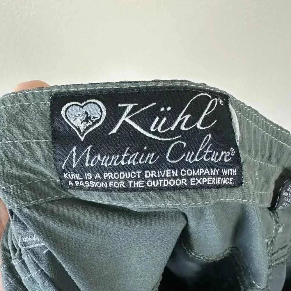 Kuhl Convertible Pant Shorts Outdoor Hiking Evergreen Women's Size 2 Regular - Picture 2 of 8